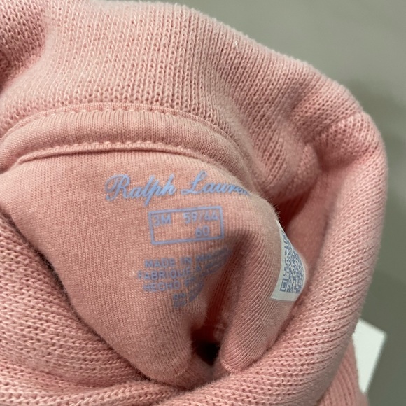 Ralph Lauren Baby Cotton Sweater Onsie - Picture 3 of 5